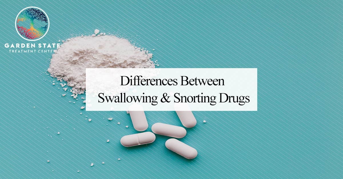 Differences Between Swallowing and Snorting Drugs