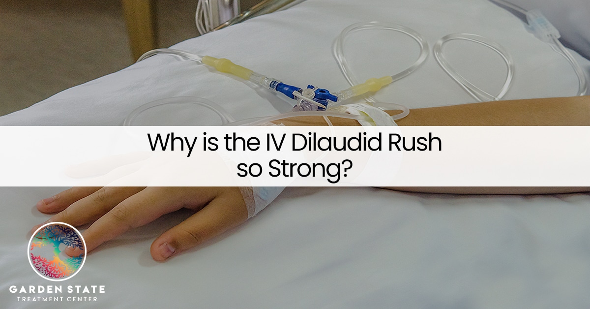 Why is the IV Dilaudid Rush so Strong?